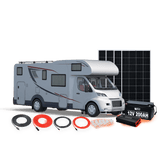 300W RV 12V Kit Test - RICH SOLAR